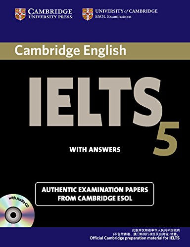 Cambridge Ielts 5 Self-Study Pack (Self-Study Student's Book and Audio CDs (2)) China Edition (Ielts Practice Tests) Foreign Languages ​​& Dictionaries
