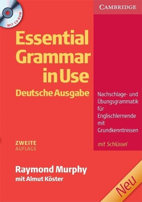 Essential Grammar in Use German Edition with Answers and CD-ROM 2nd Edition Foreign Languages ​​& Dictionaries