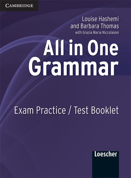 All in One Grammar Exam Practice and Test Booklet Foreign Languages ​​& Dictionaries