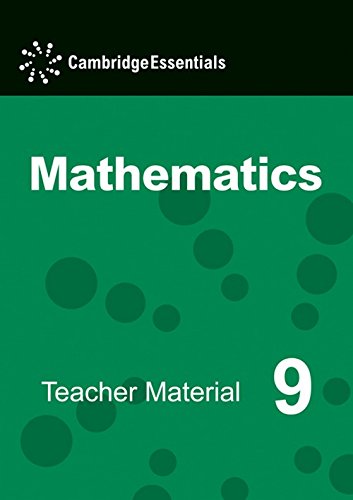 Product Image: Cambridge Essentials Mathematics Year 9 Teacher Material CD-ROM