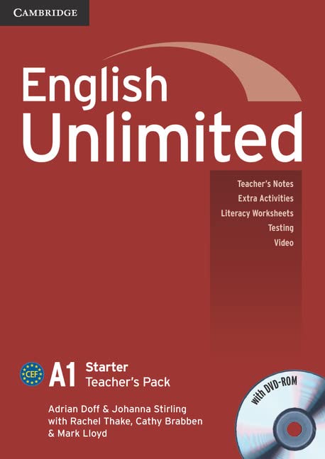 English Unlimited Starter Teacher's Pack (Teacher's Book with DVD-ROM) Foreign Languages ​​& Dictionaries