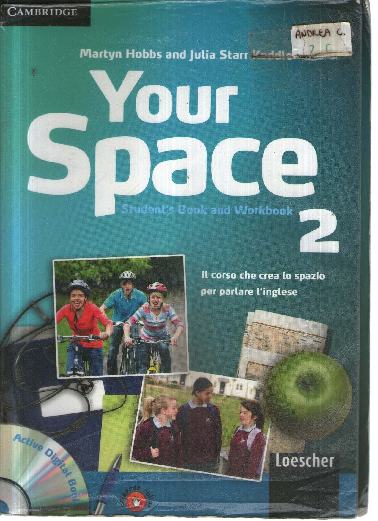 Your Space Level 2 Student's Book and Workbook with Audio CD, Companion Book with Audio CD, Active Digital Book Ital Ed book