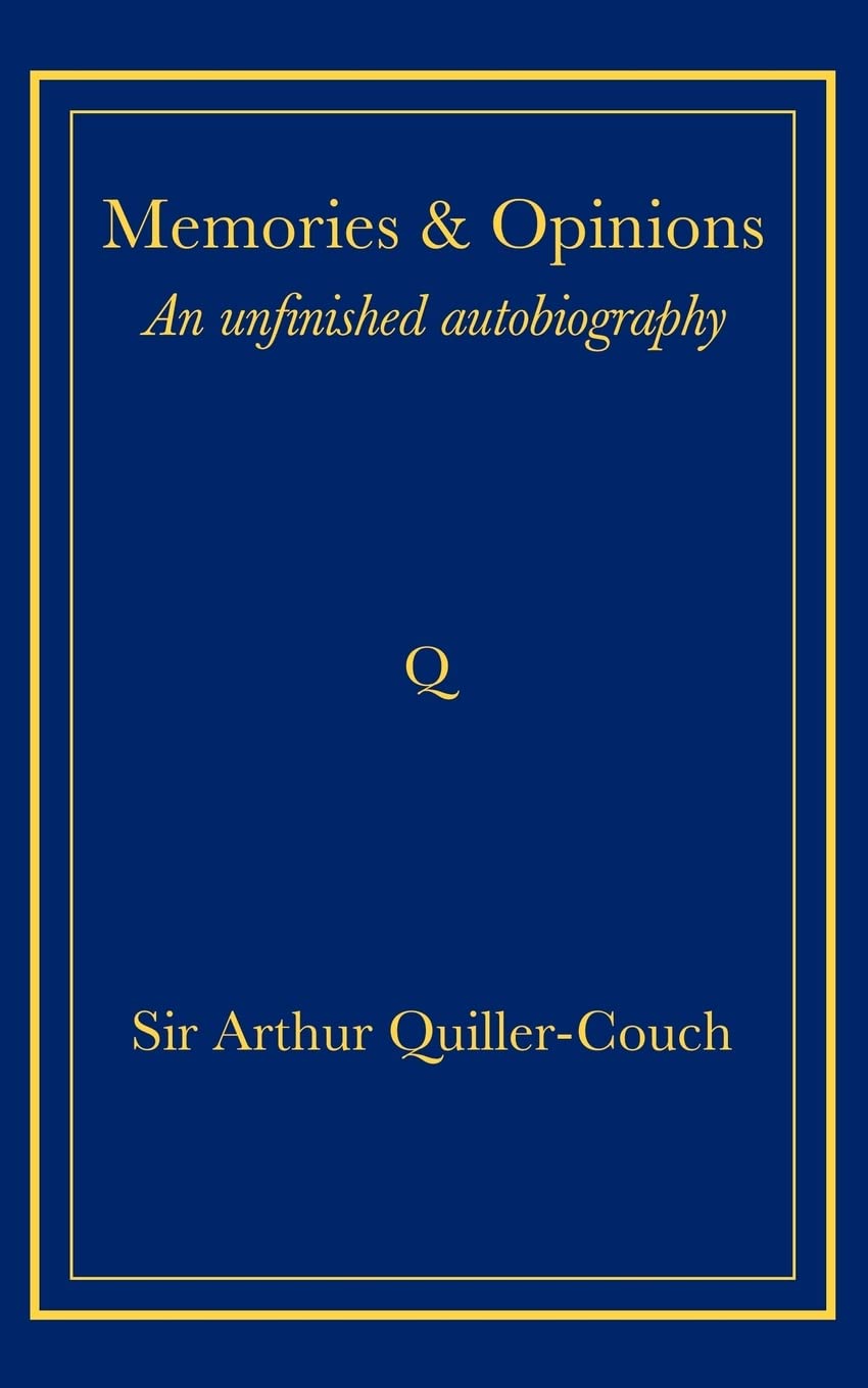 Memories and Opinions: An Unfinished Autobiography Contemporary literature