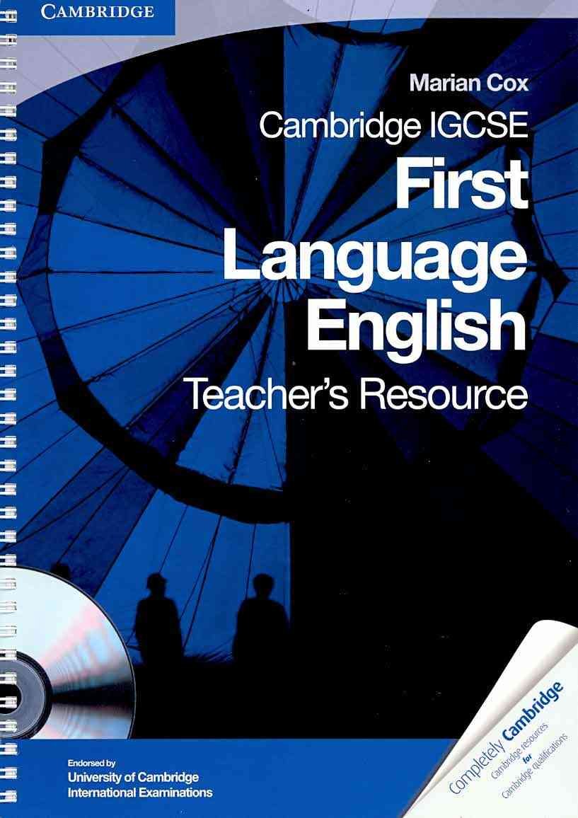 Cambridge IGCSE First Language English Teacher's Resource Book with CD-ROM book