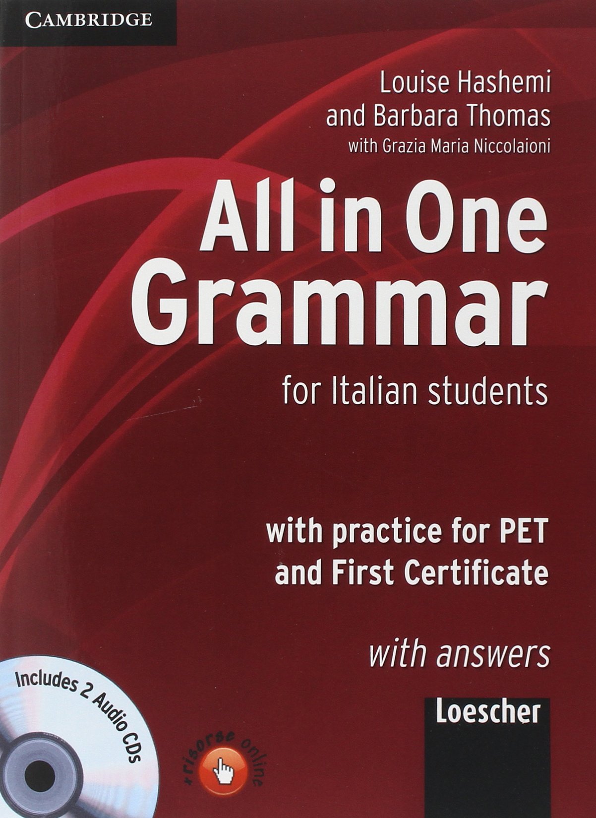 All in One Grammar Italian edition with Answers and Audio CDs (2) book