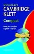 Cambridge Klett Compact Dictionnaire: Francais-Anglais/English-French: CD-Rom Foreign Languages ​​& Dictionaries