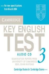 Cambridge Key English Test 3 Audio CD: Examination Papers from the University of Cambridge ESOL Examinations (KET Practice Tests) Foreign Languages ​​& Dictionaries