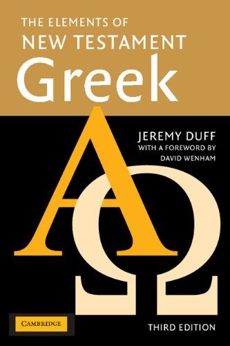 The Elements of New Testament Greek with CD ROM Film, Art & Culture
