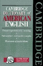 Cambridge Dictionary of American English Book and CD-ROM Social Sciences