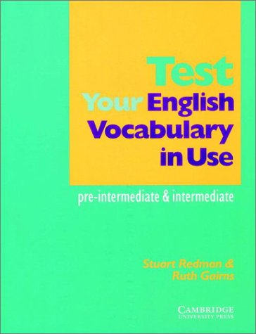Test Your English Vocabulary in Use: Pre-Intermediate and Intermediate Foreign Languages ​​& Dictionaries