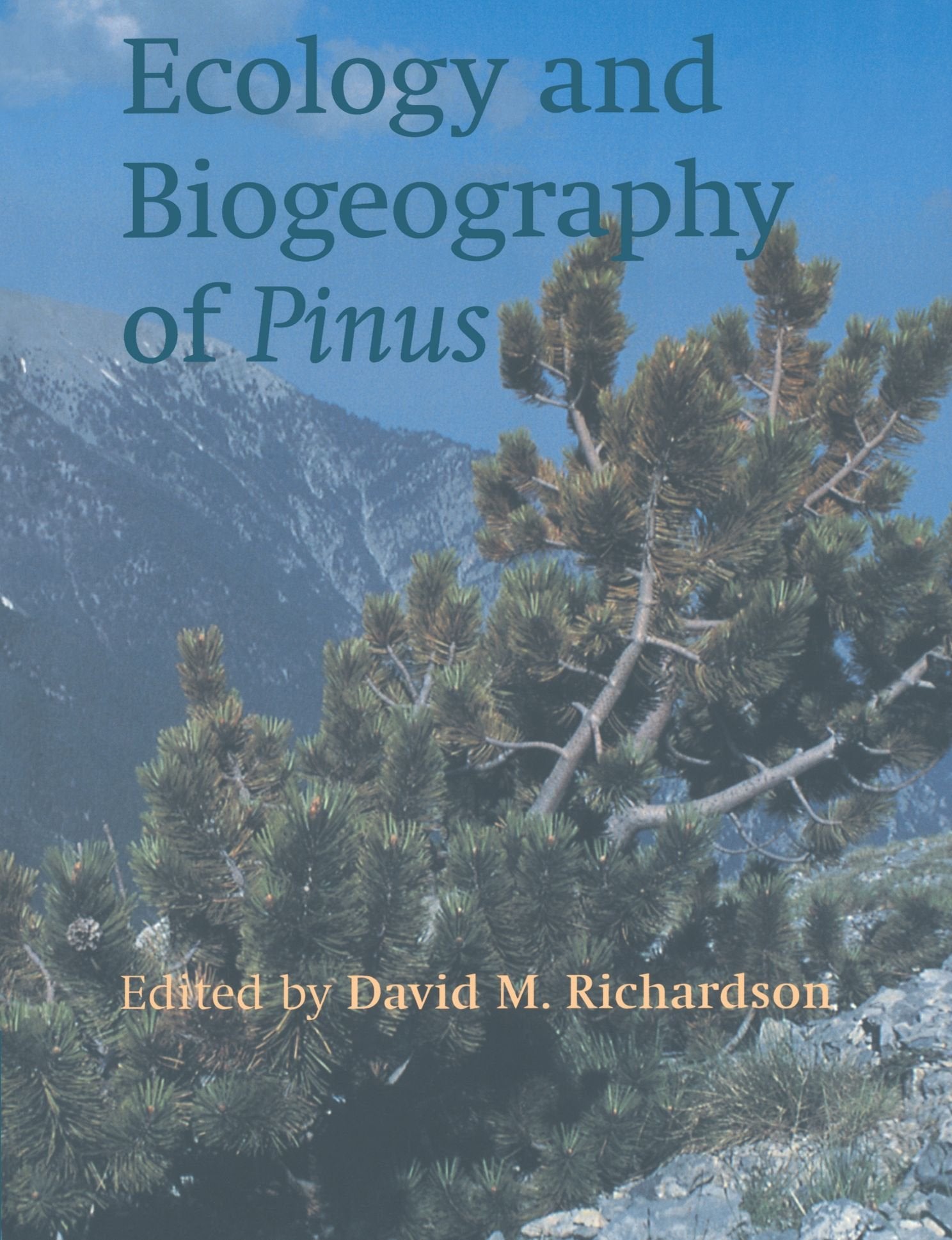 Ecology and Biogeography of Pinus book