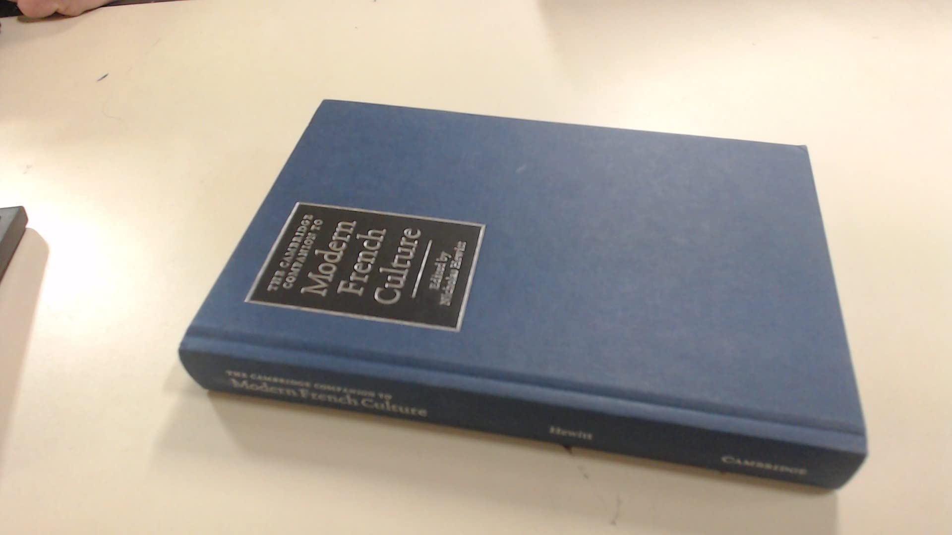The Cambridge Companion to Modern French Culture (Cambridge Companions to Culture) Contemporary literature Books