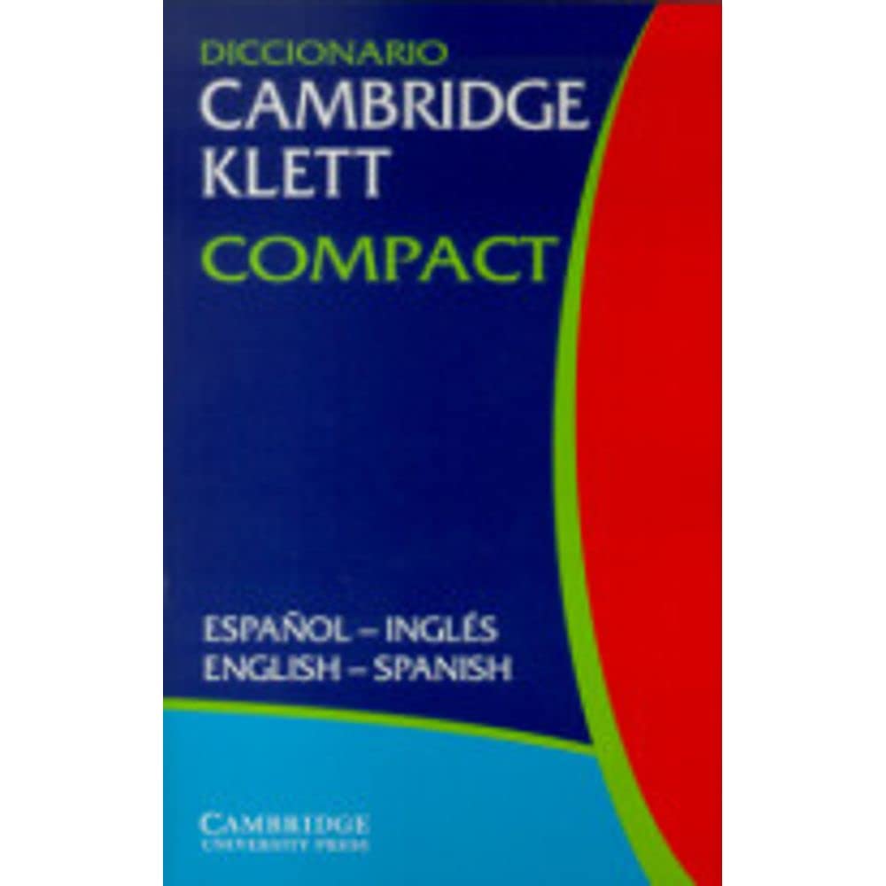 Diccionario Cambridge Klett: Espanol-Ingles/English-Spanish Foreign Languages ​​& Dictionaries