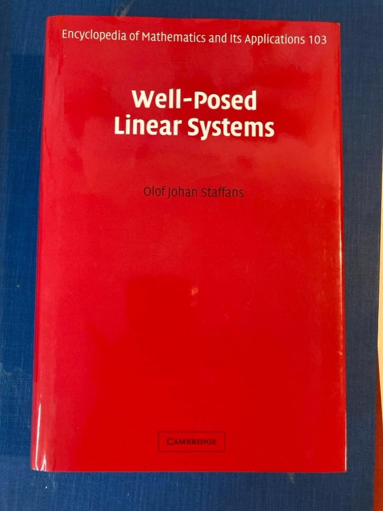Well-Posed Linear Systems (Encyclopedia of Mathematics & Its Applications) Social Sciences