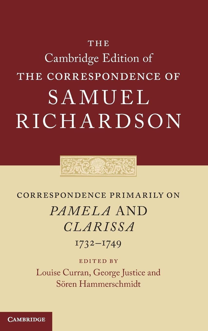 Correspondence Primarily on Pamela and Clarissa (1732-1749) Contemporary literature