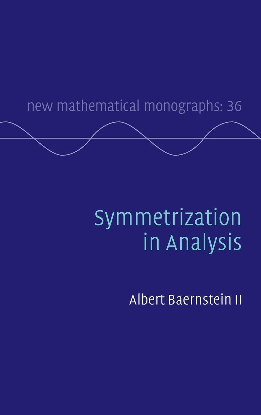 Product Image: Symmetrization in Analysis