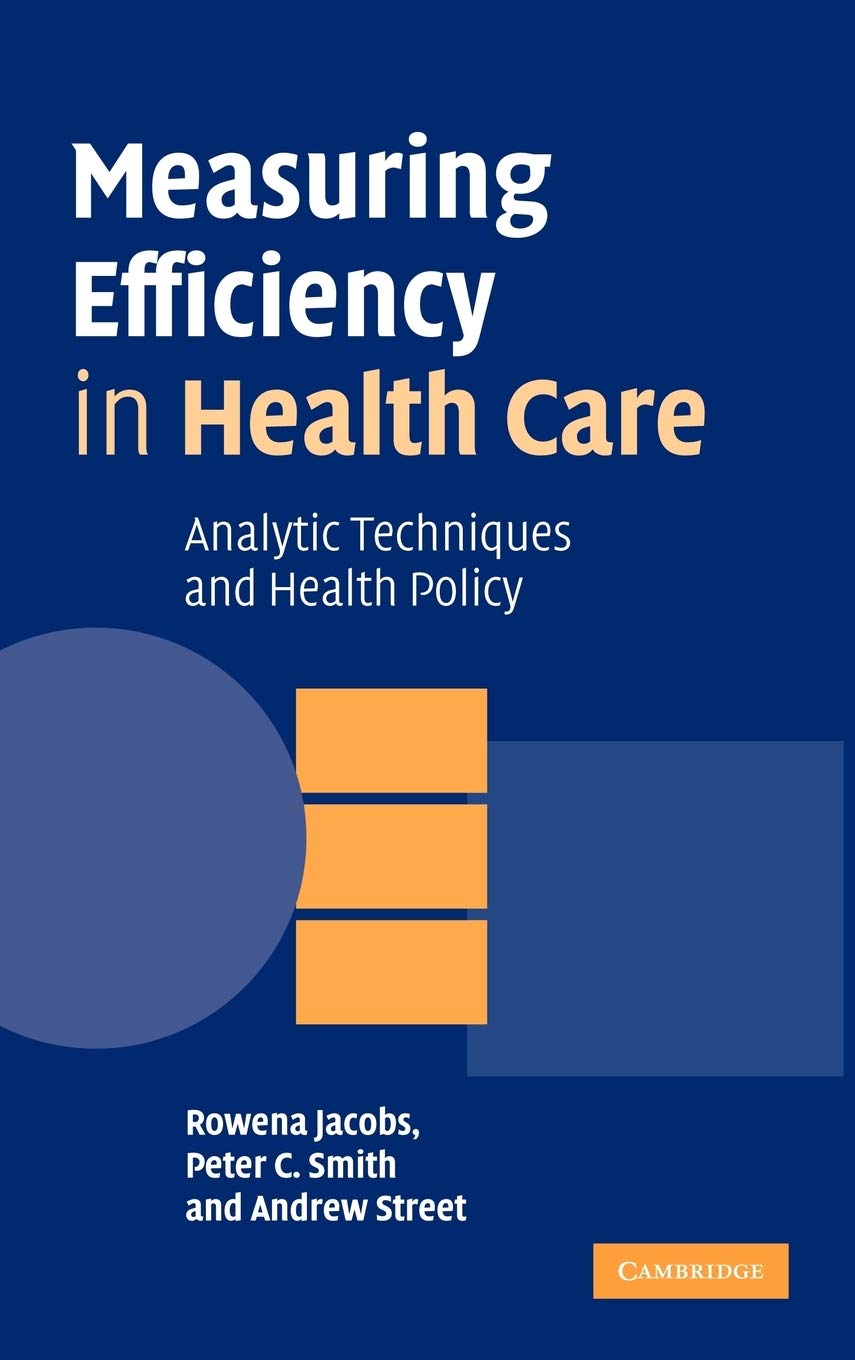 Product Image: Measuring Efficiency in Health Care