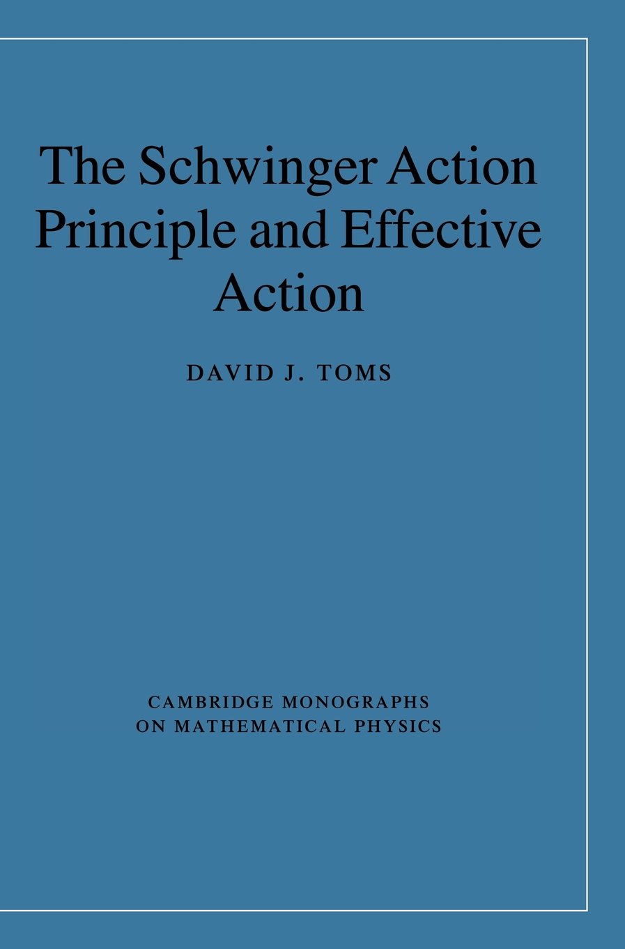 The Schwinger Action Principle and Effective Action (Cambridge Monographs on Mathematical Physics) Natural Sciences
