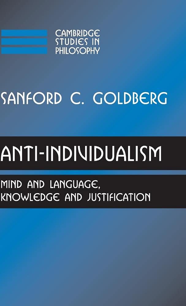 Anti-Individualism Philosophy