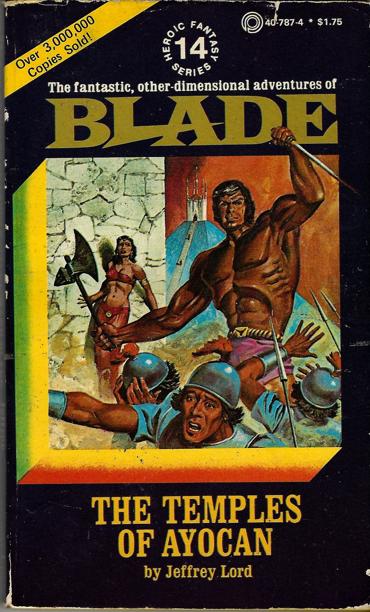 Temples of Ayocan: Blade 14 Books