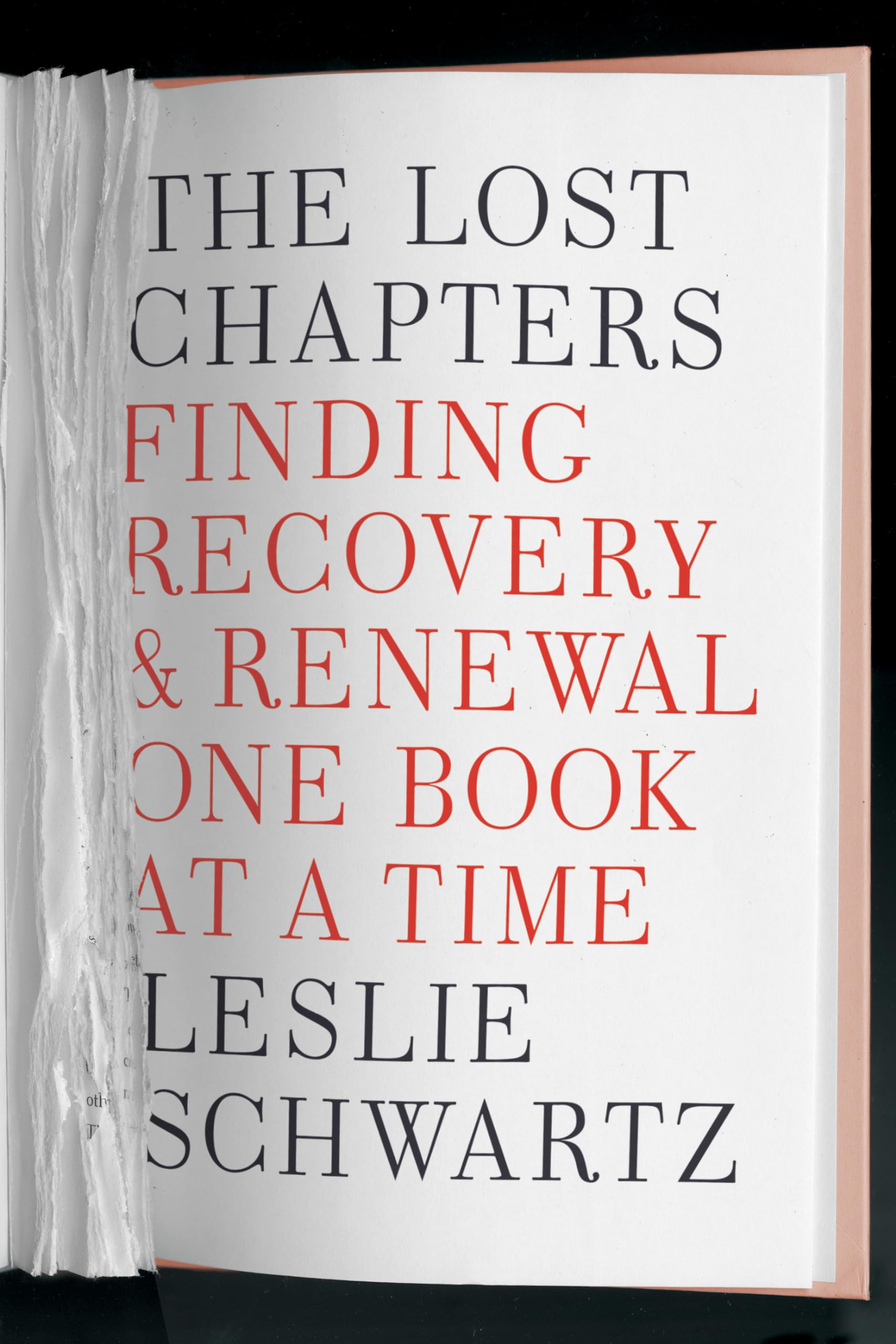 The Lost Chapters: Finding Recovery and Renewal One Book at a Time Social Sciences