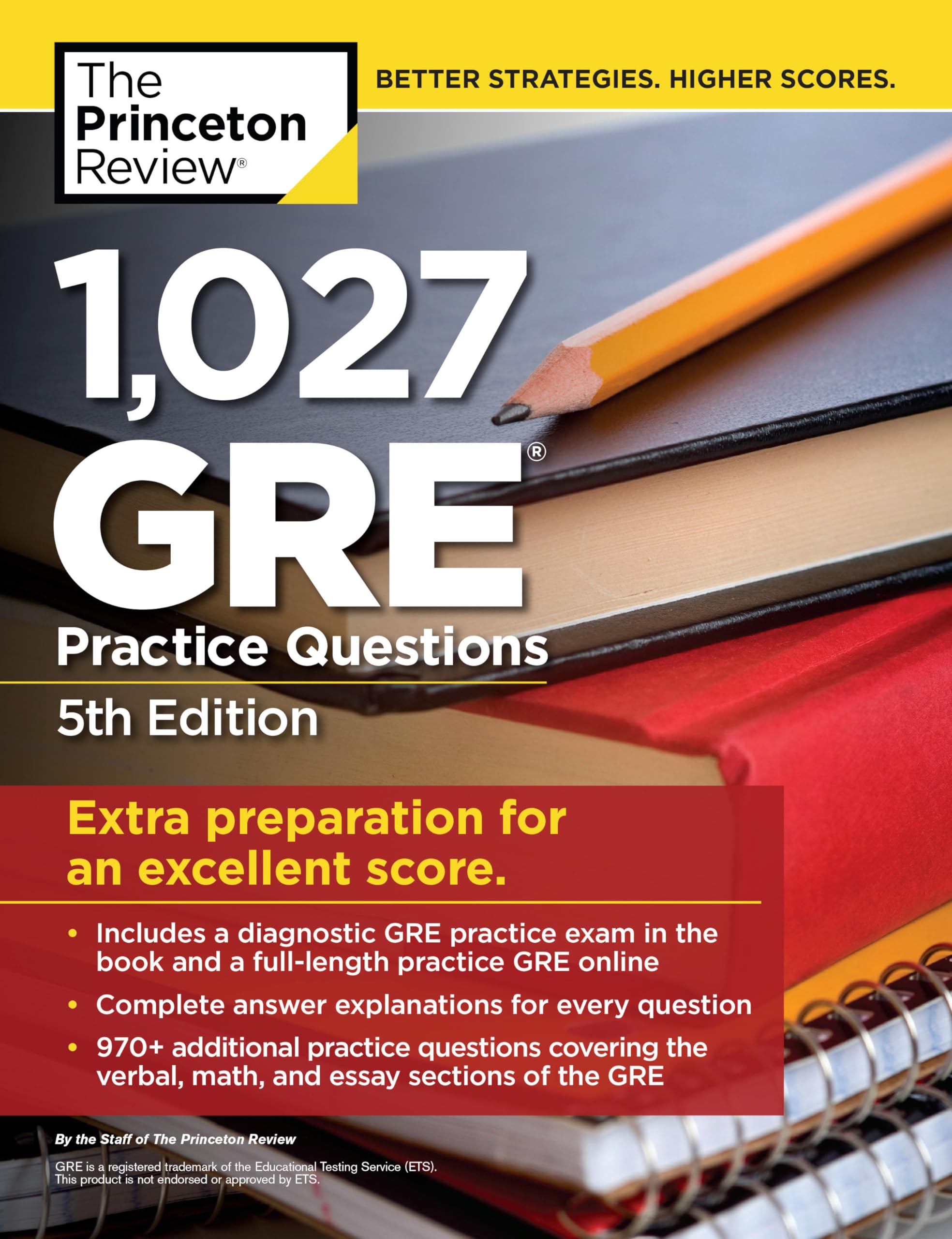 1,027 GRE Practice Questions, 5th Edition: GRE Prep for an Excellent Score (Graduate School Test Preparation) Computer Science