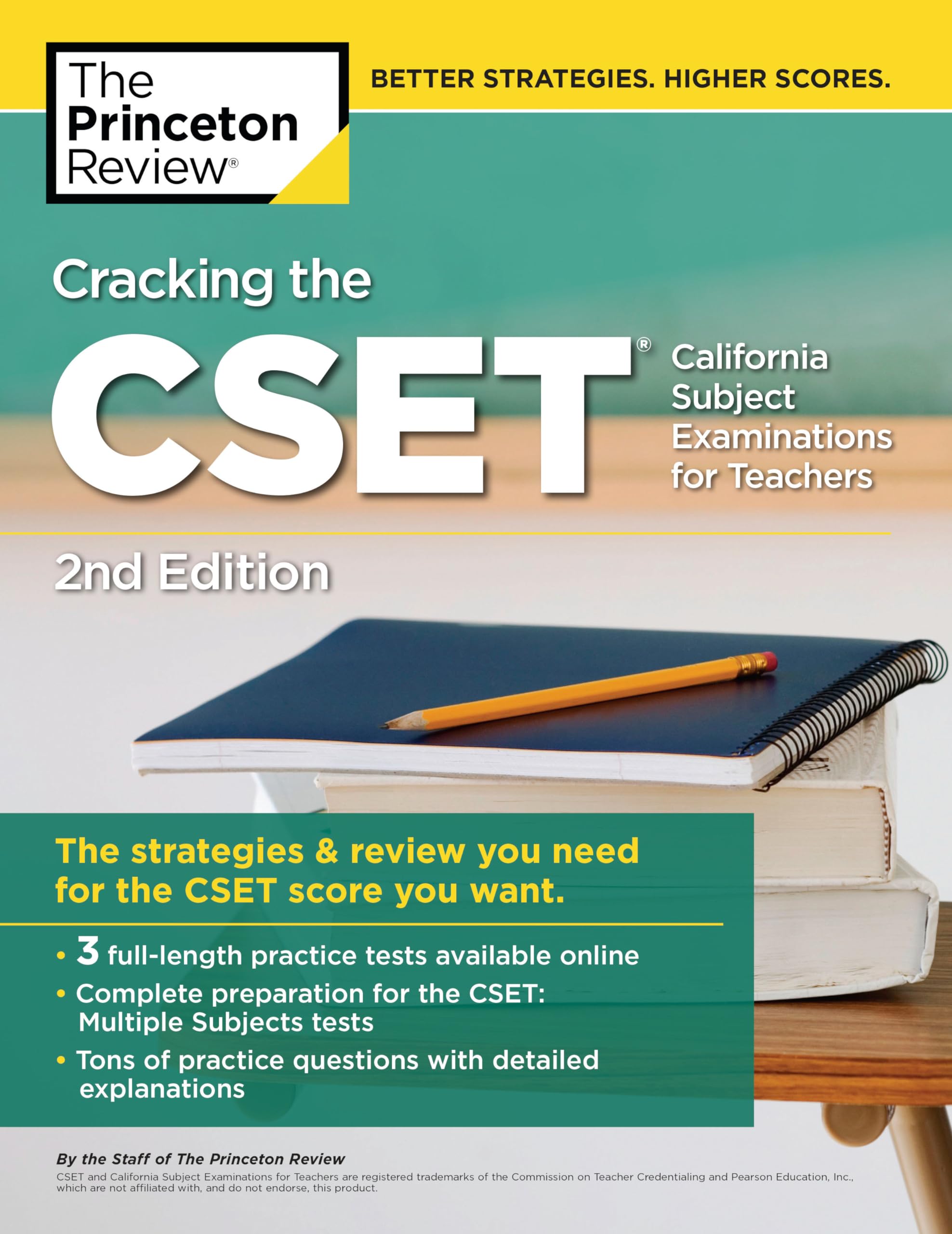 Cracking the CSET (California Subject Examinations for Teachers), 2nd Edition: The Strategy & Review You Need for the CSET Score You Want (Professional Test Preparation) Study Guides