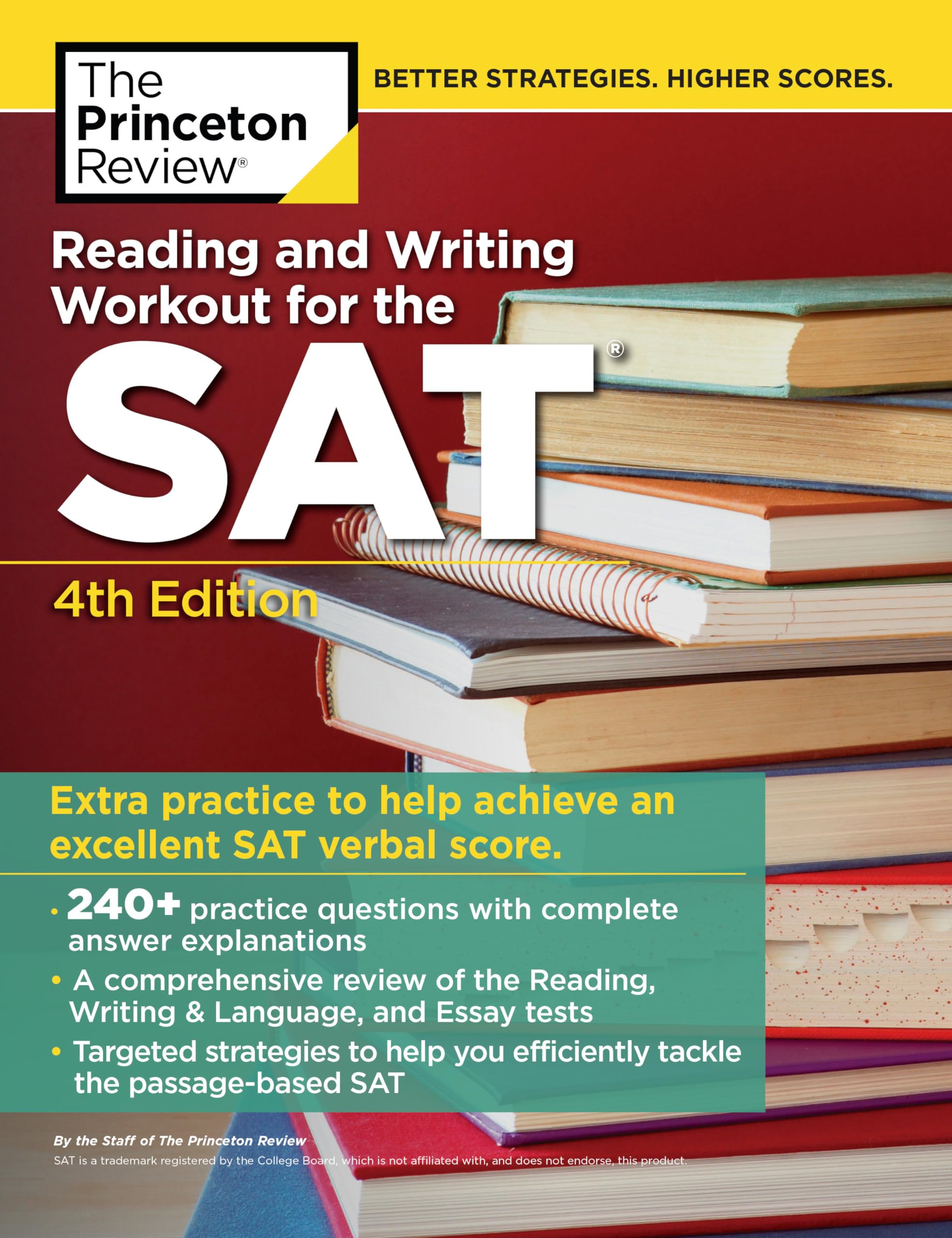 Reading and Writing Workout for the SAT, 4th Edition (College Test Preparation) Study Guides