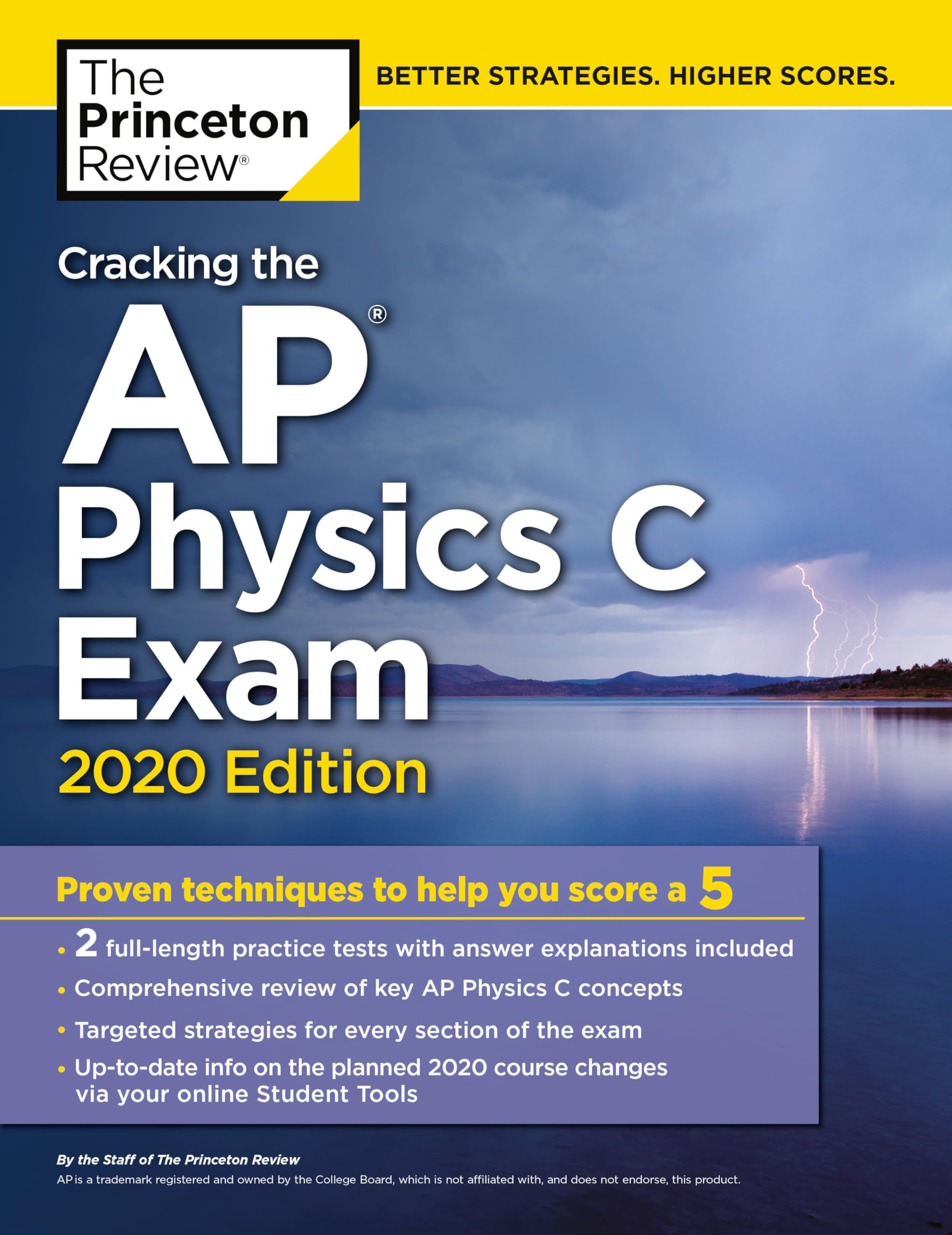 Cracking the AP Physics C Exam, 2020 Edition: Practice Tests & Proven Techniques to Help You Score a 5 book