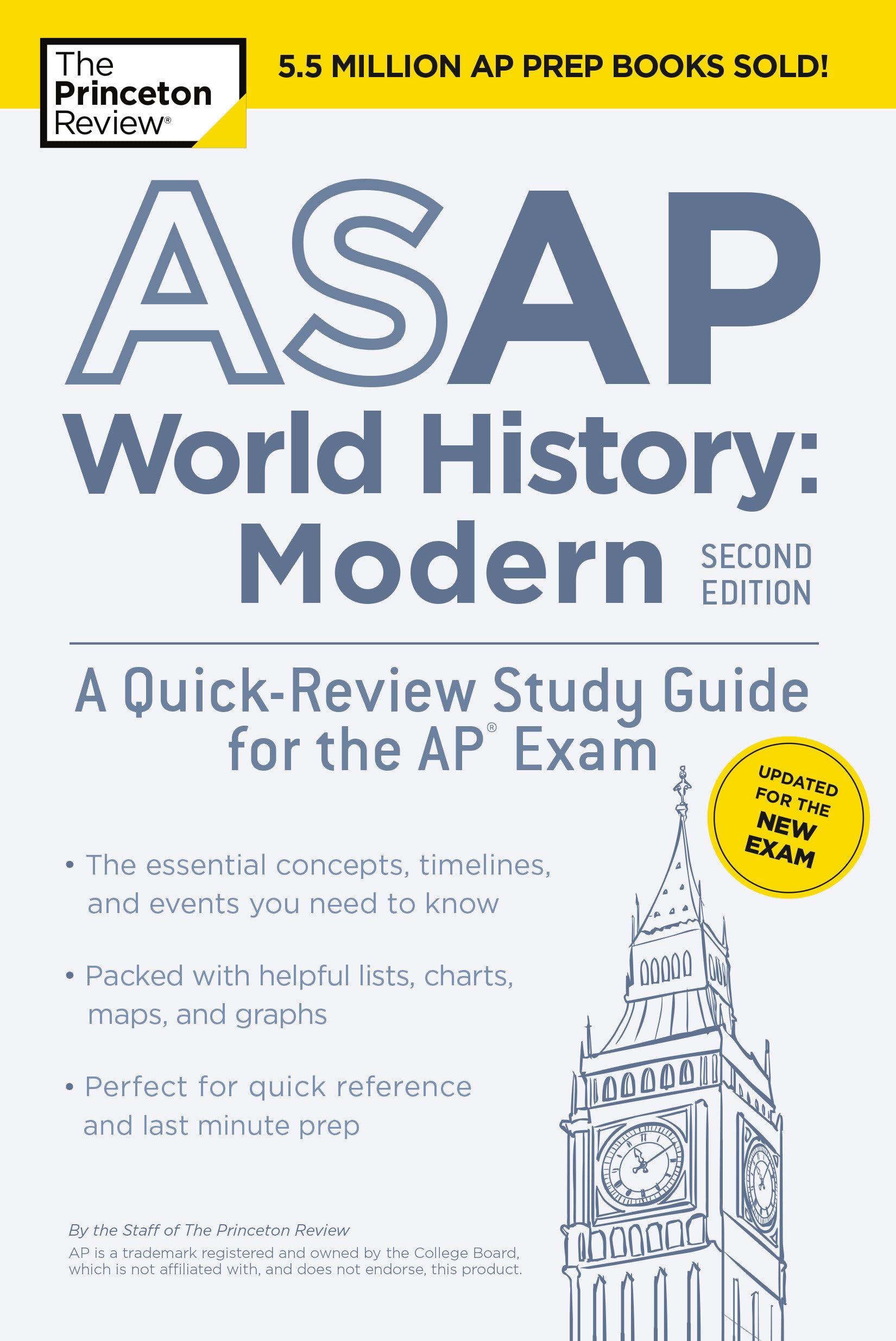 ASAP World History: Modern, 2nd Edition: A Quick-Review Study Guide for the AP Exam (College Test Preparation) Computer Science