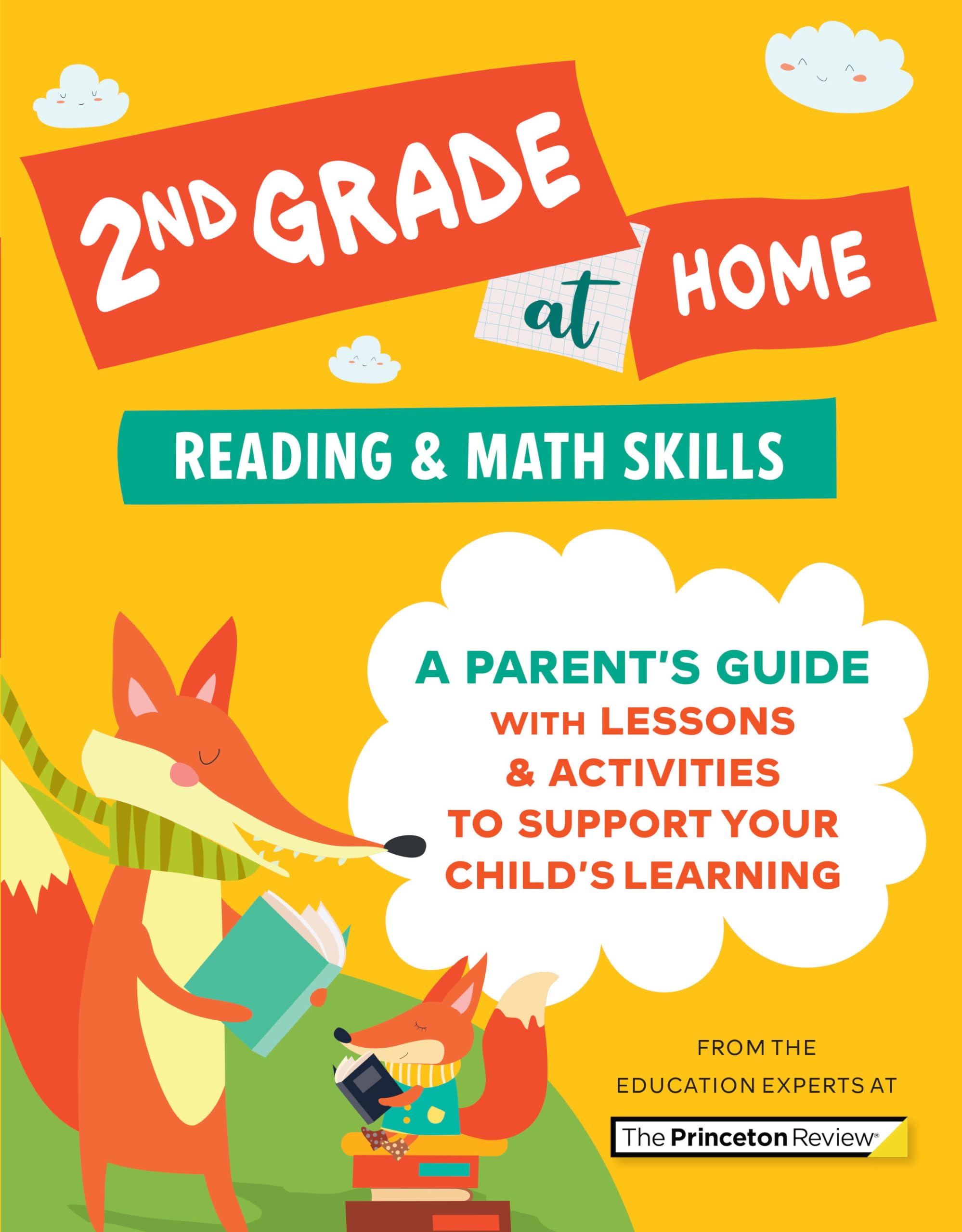 2nd Grade at Home: A Parent's Guide with Lessons & Activities to Support Your Child's Learning (Math & Reading Skills) Study Guides