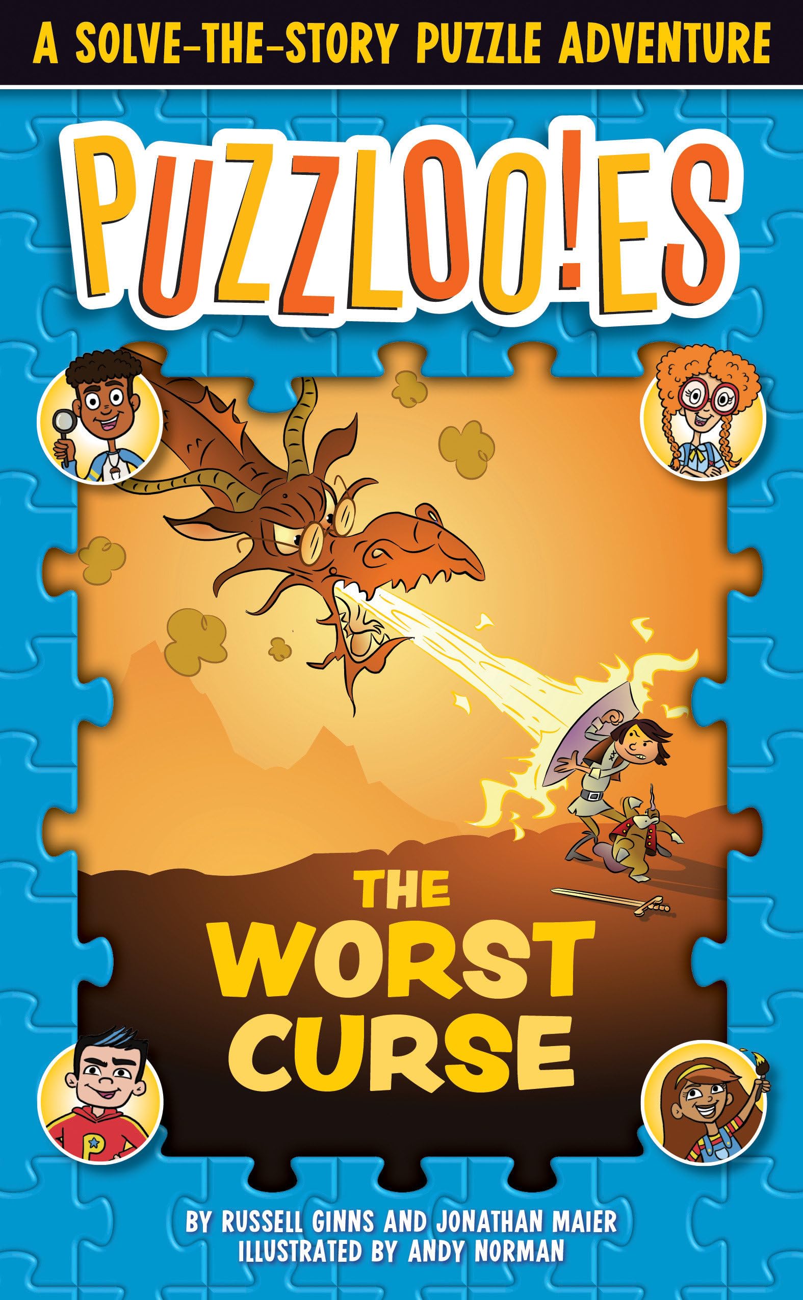 Puzzlooies! The Worst Curse: A Solve-the-Story Puzzle Adventure Novels & Short Stories
