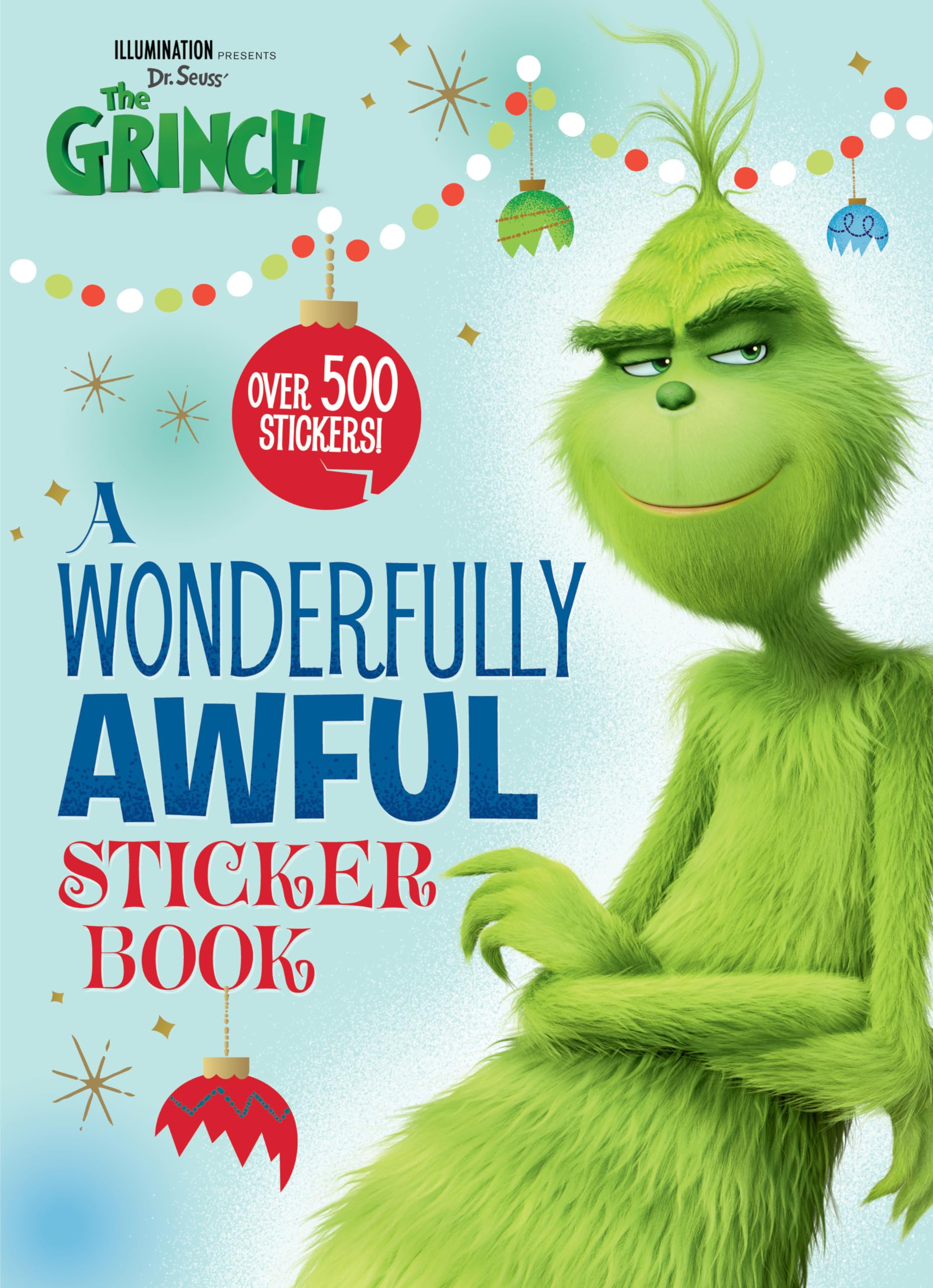 A Wonderfully Awful Sticker Book (Illumination's the Grinch) (Illumination Presents Dr. Seuss' the Grinch) Non-fiction