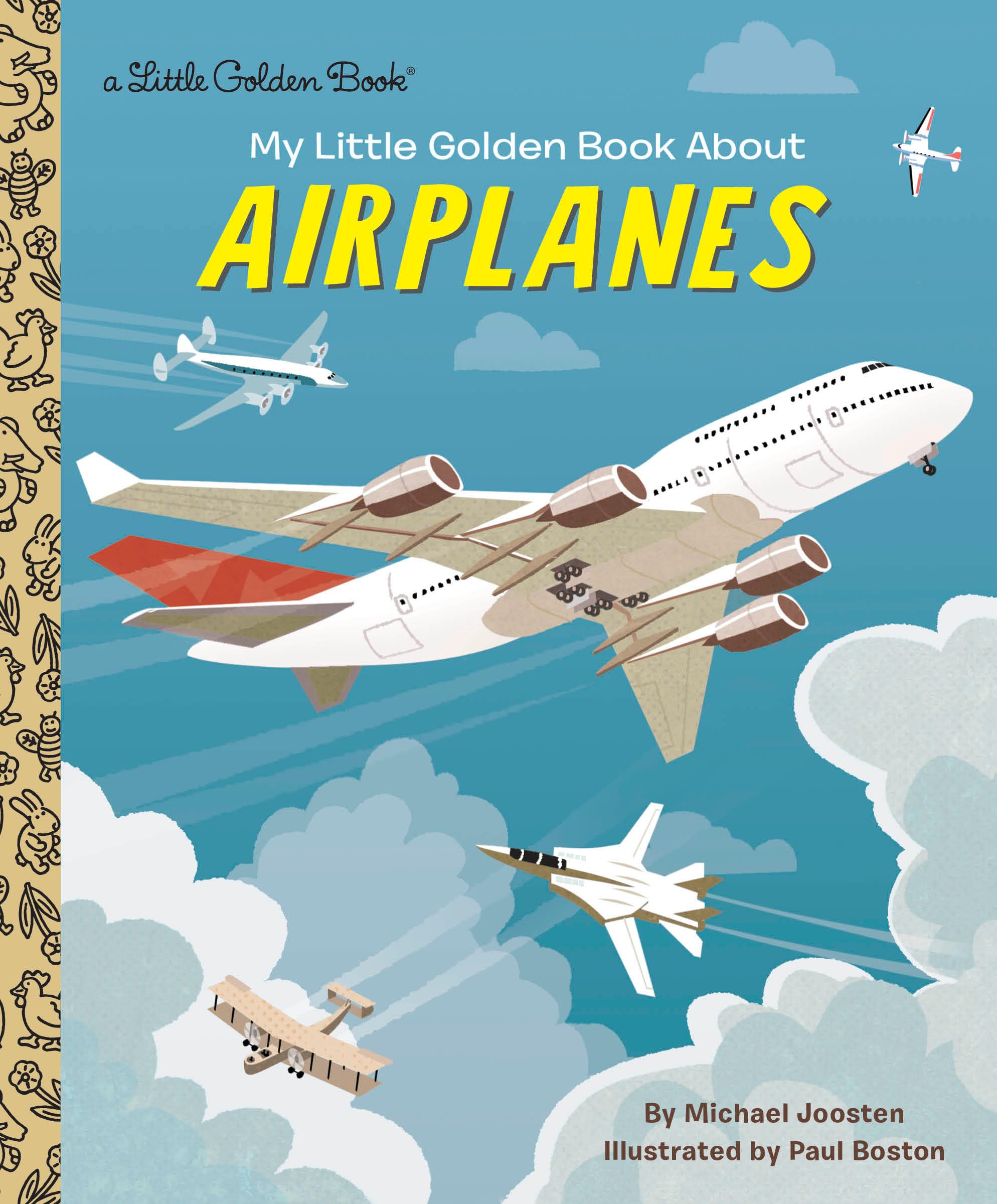 My Little Golden Book about Airplanes Parents & Children