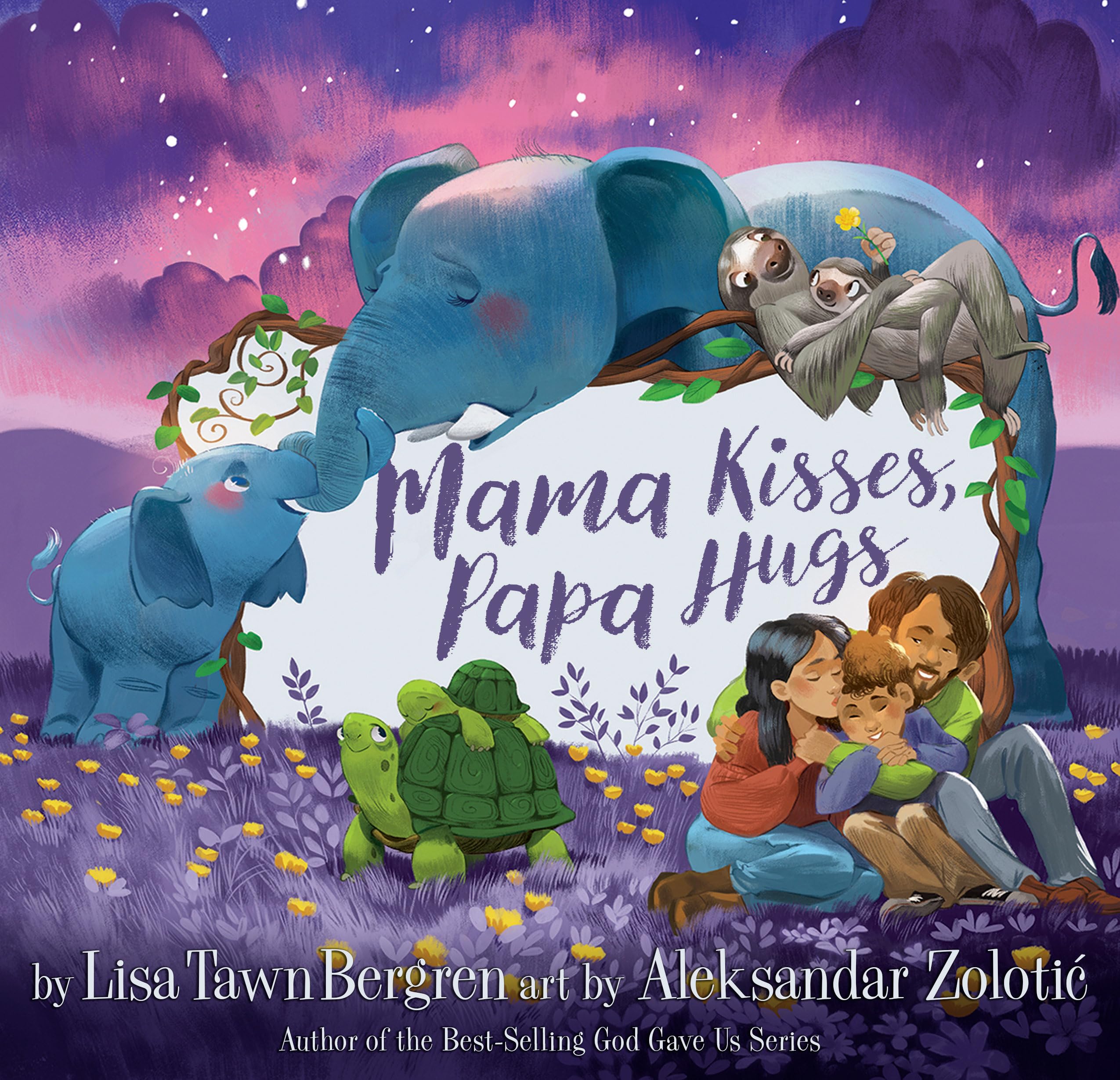 Mama Kisses, Papa Hugs Parents & Children