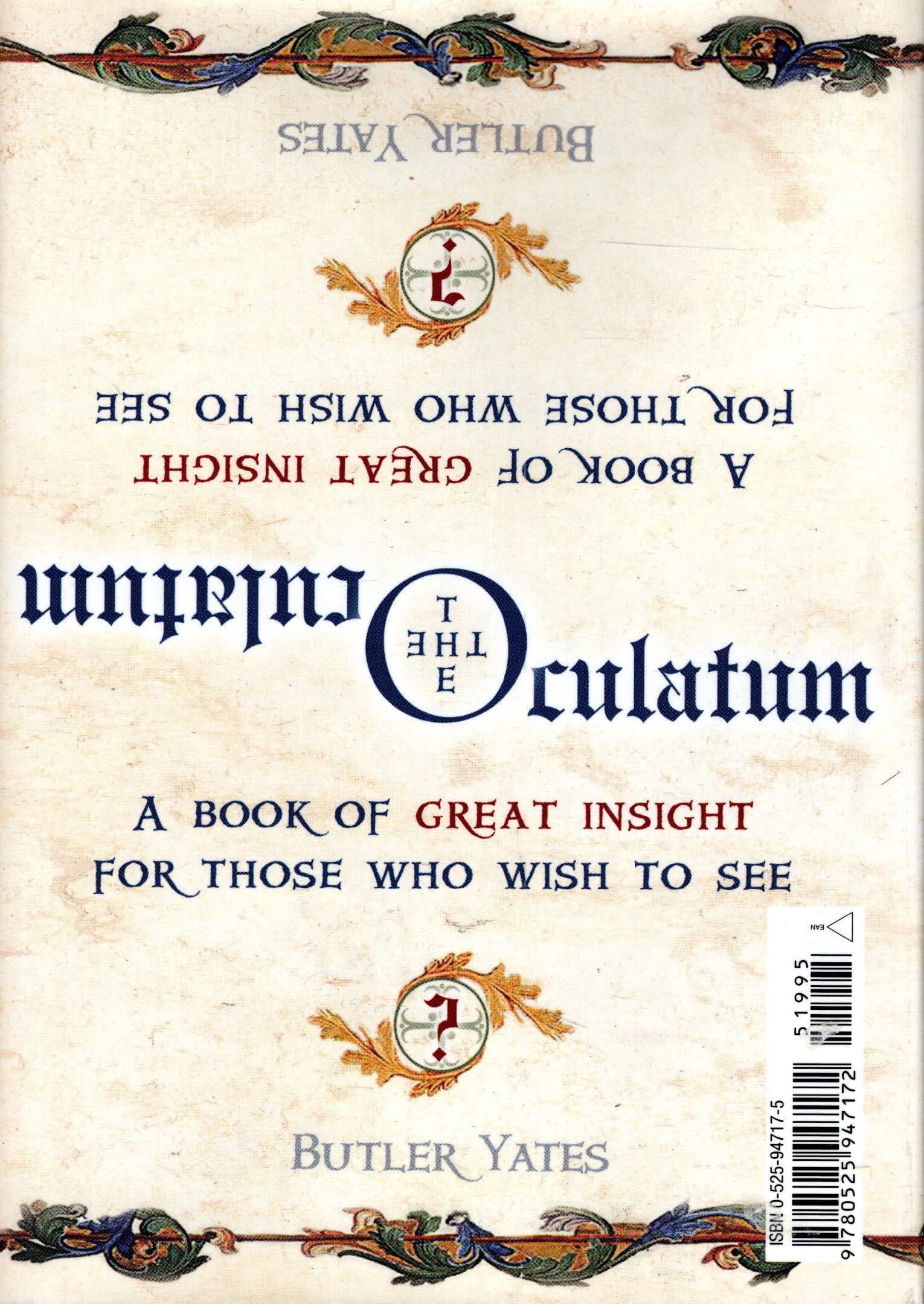 The Oculatum: A Book of Great Insight for Those Who Wish to See Religion & Esotericism