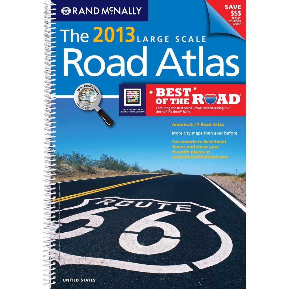 Rand McNally 2013 Large Scale Road Atlas: United States Maps & Plans