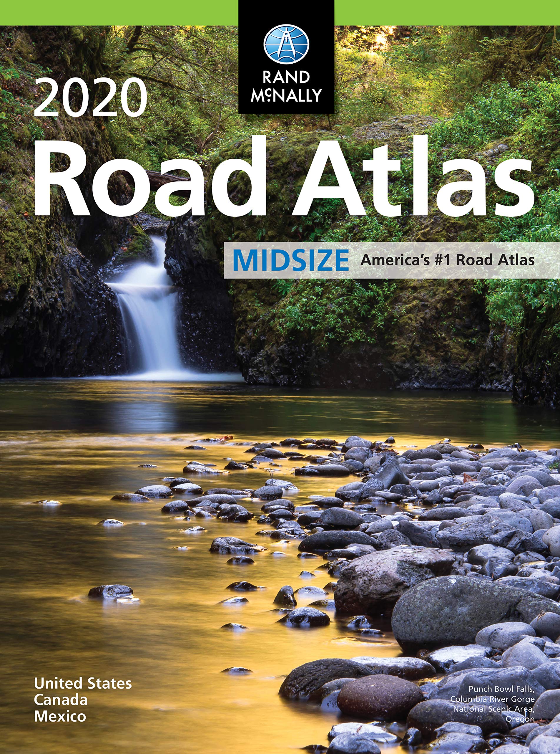 Rand McNally 2020 Road Atlas Midsize United States, Canada, Mexico book
