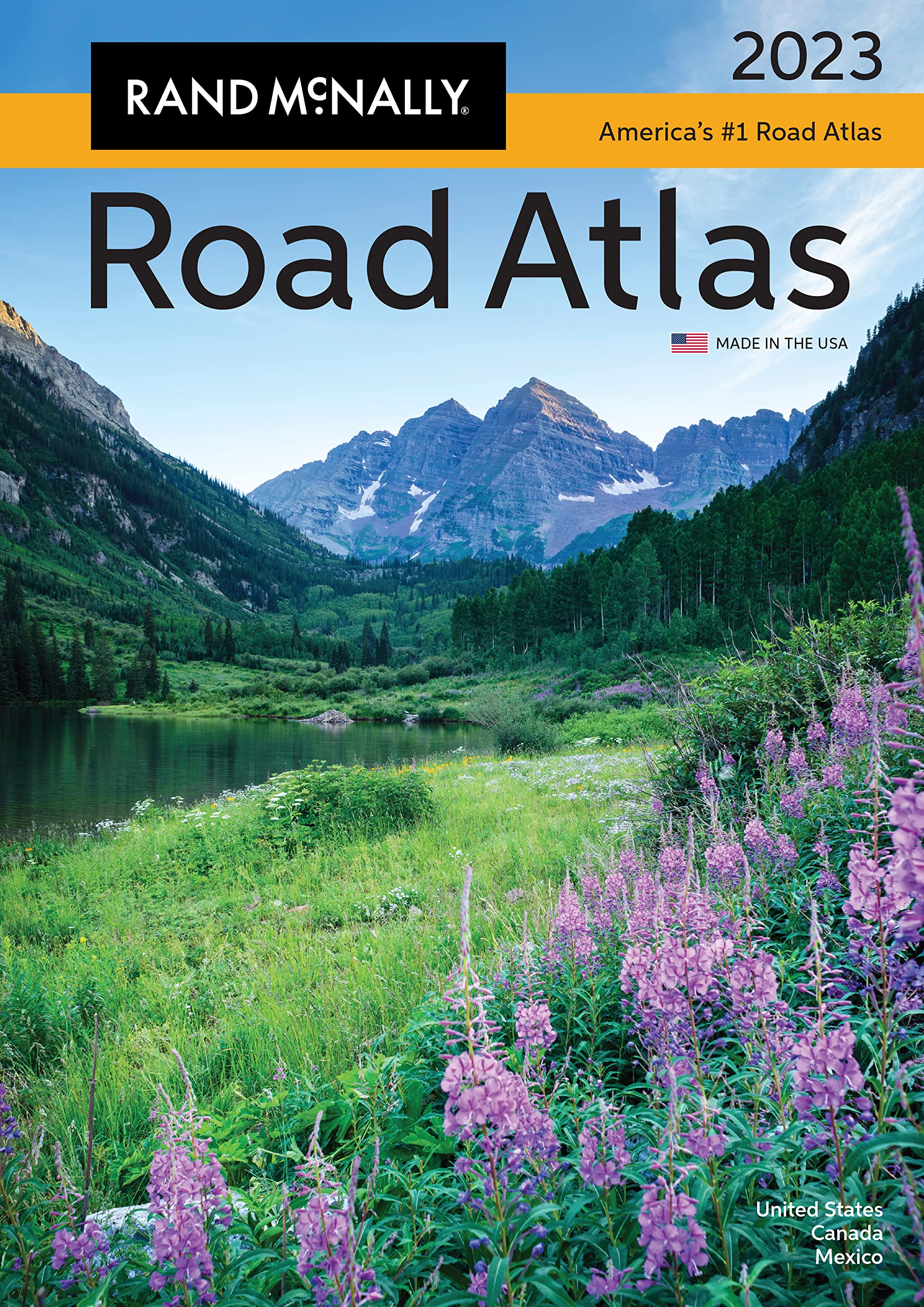 Rand McNally 2023 Road Atlas: United States, Canada, Mexico (Rand McNally Road Atlas) Maps & Plans