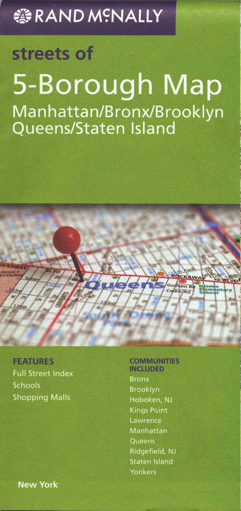 New York City - Manhattan, Brooklyn, Queens & Staten Island Maps & Plans