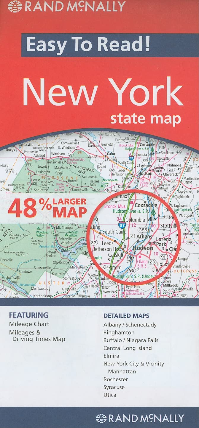 New York (Rand McNally Easy to Read!) Maps & Plans