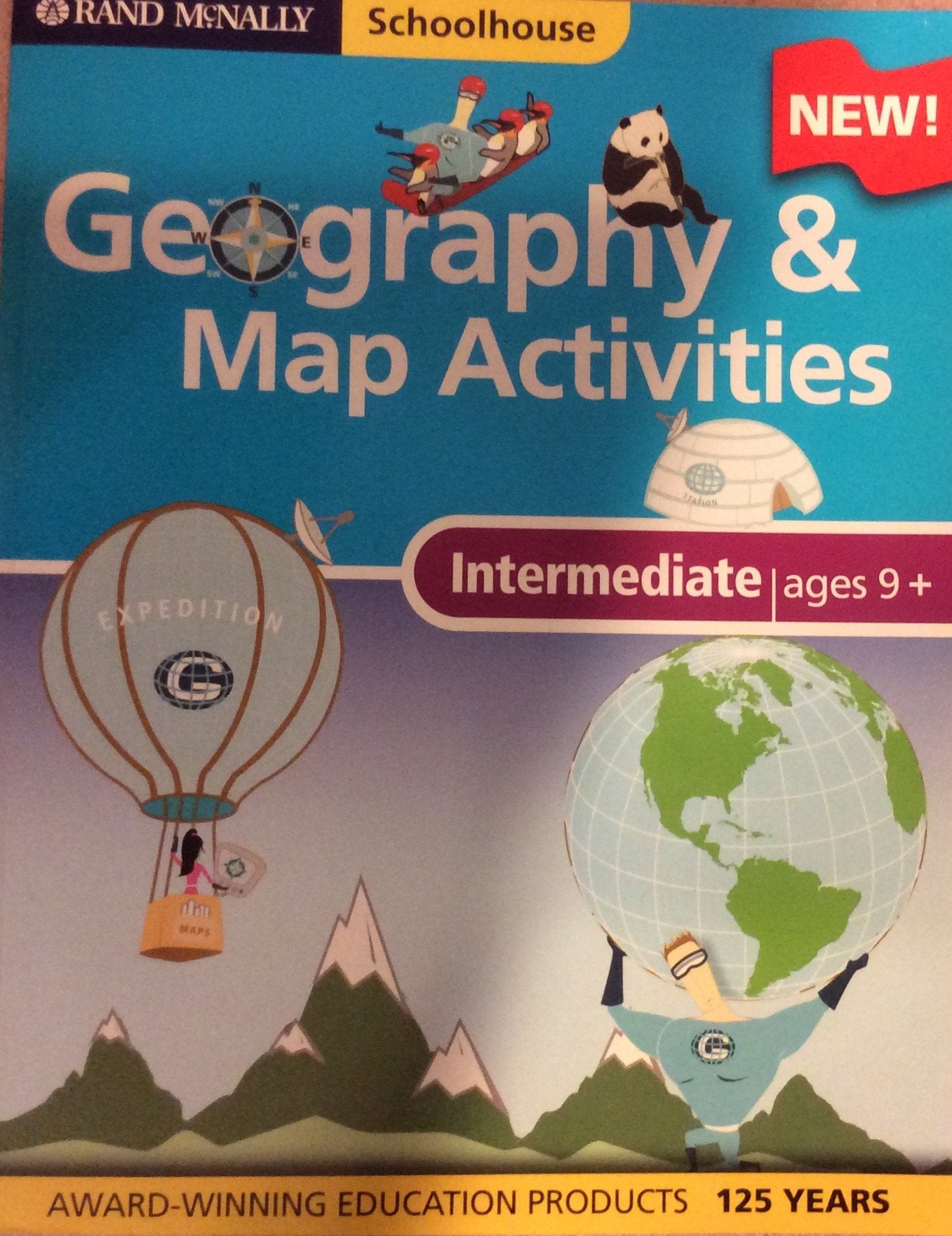 Rand McNally Schoolhouse Intermediate Geography And Map Activities Learning & Reference