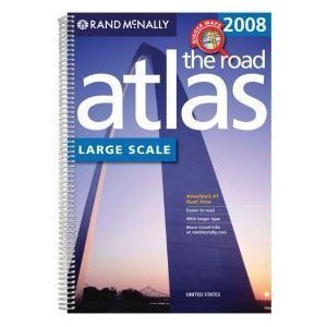 Rand McNally 2008 Road Atlas: Large Scale- United States book