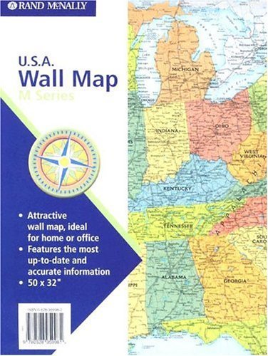 M Series USA Folded (Paper) (M Series Ready-to-Frame 50 x 32) Maps & Plans