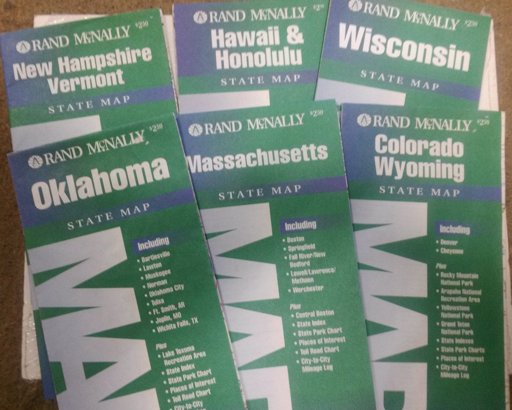Colorado and Wyoming (State Maps-USA) book