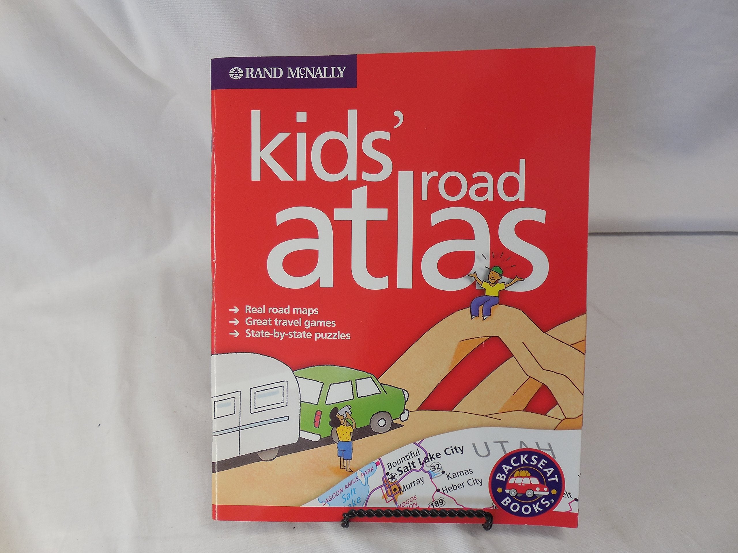 RandMcNally Kids' Road Atlas book