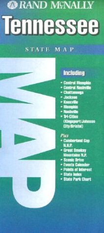 Rand McNally Tennessee State Map (State Maps-USA) Maps & Plans