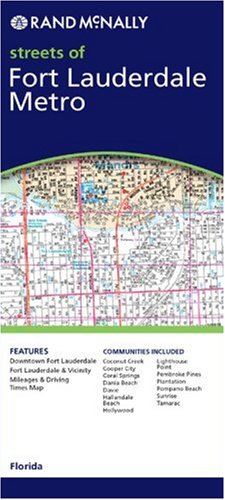 Ft. Lauderdale Metro, FL: City & Regional Folded Maps Maps & Plans