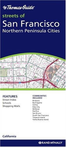 Rand McNally San Francisco/Northern Peninsula Cities: City Map Maps & Plans