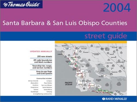 Thomas Gudie 2004 Santa Barbara & San Luis Obispo Counties, California book